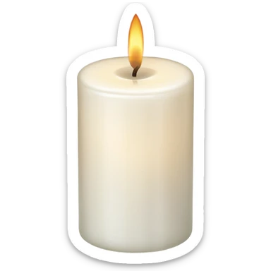 Candle sticker