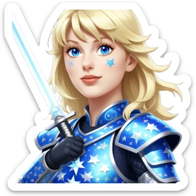 Celestial Samurai sticker