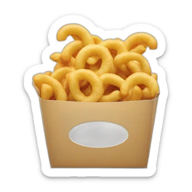 Logo for a premium snackbox for adventurous eaters sticker