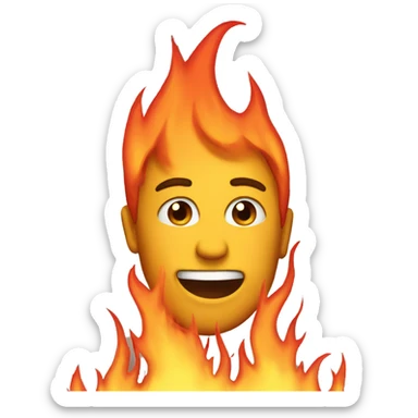 fire sticker