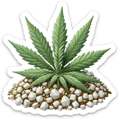 white color marijuana, no color sticker