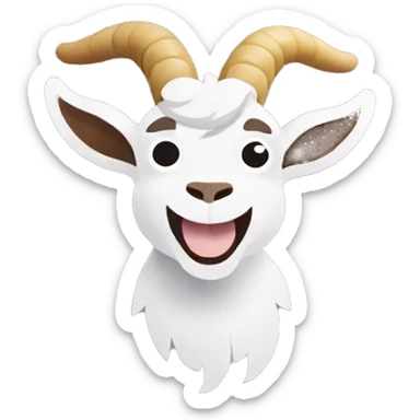 Goat sticker