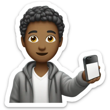 selfie Comfy Check sticker