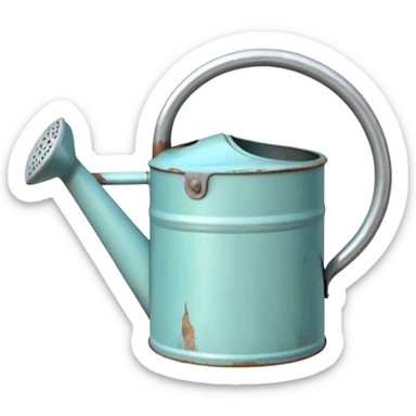 watering can pastel  sticker