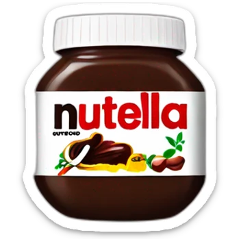 Nutella sticker
