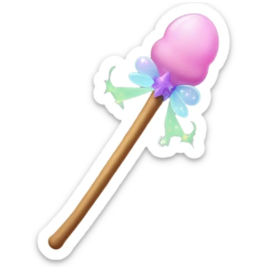 Fairy magic stick  sticker