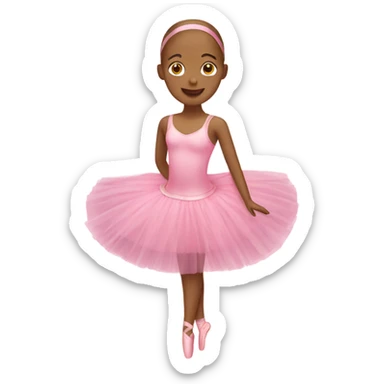 pink ballet tutu sticker