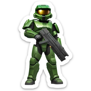 Master chief Halo sticker