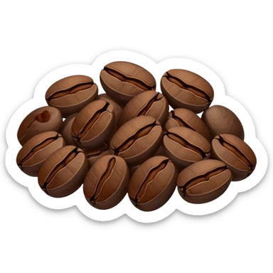 Coffee beans  sticker