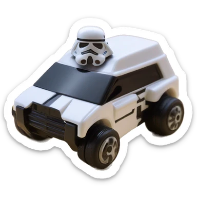 Hot Wheels Star Wars Character Cars 1st Order Executioner 2017 car sticker