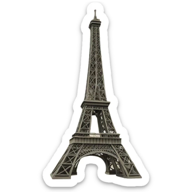 The eiffeltower sticker