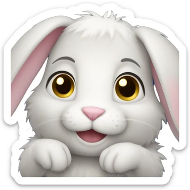 Good night bunny  sticker