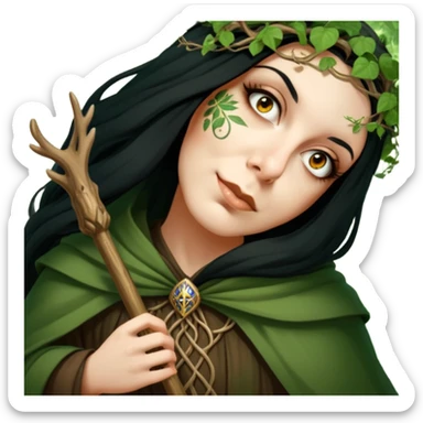 Forest Wizard sticker