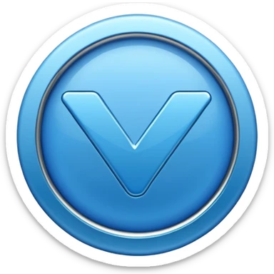 Check verificado de cuenta sticker