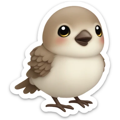 baby birds sticker