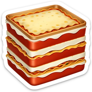 Lasagna sticker
