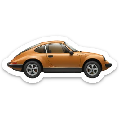 Coche tortuga sticker