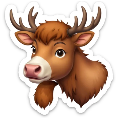 Rocky Mountain Cow Elk sticker