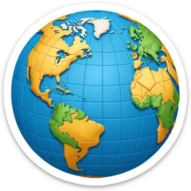 globe biznaga sticker