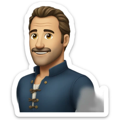 Jean du Jardin sticker