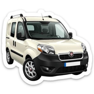 Fiat Doblo Maxi 1.3 Multijet sağ ön far  sticker