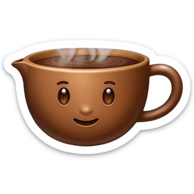 mocca without a face sticker