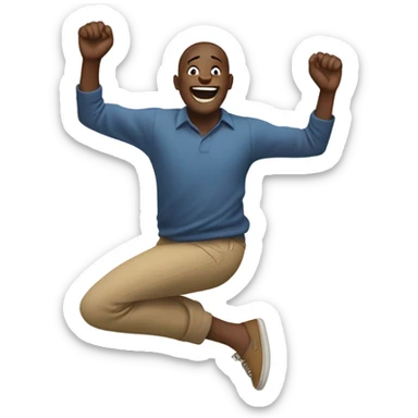 Happy dance sticker