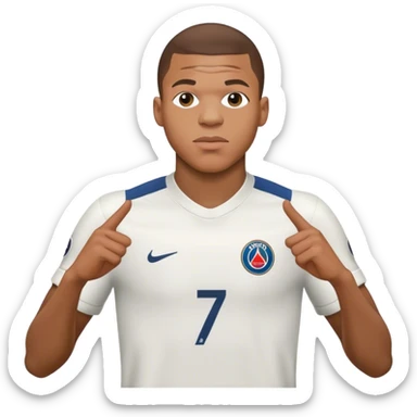 kylian mbappe sticker