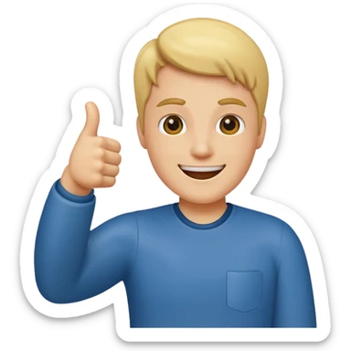 great result! thumbs up, celebration sticker