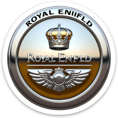 Royal enfield logo sticker