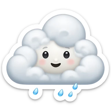 cloud sticker