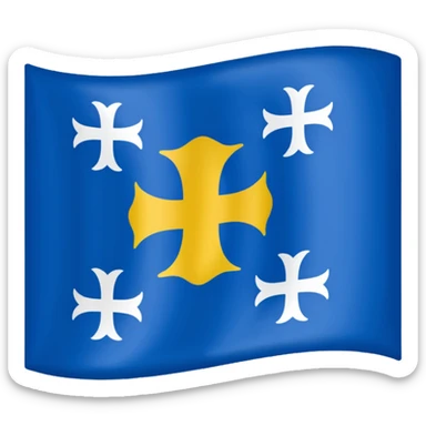 Bandera de Asturias españa sticker
