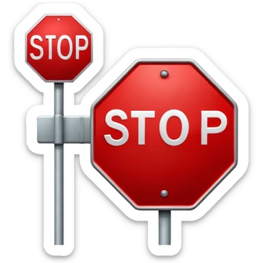 mac os metal mute no sound 🔇 stop sign sticker