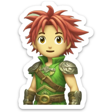 Secret of mana sticker