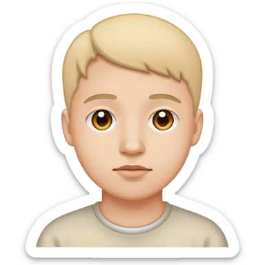 Autistic person sticker