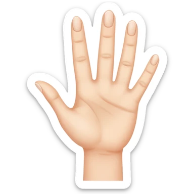 Fingering emoji sticker