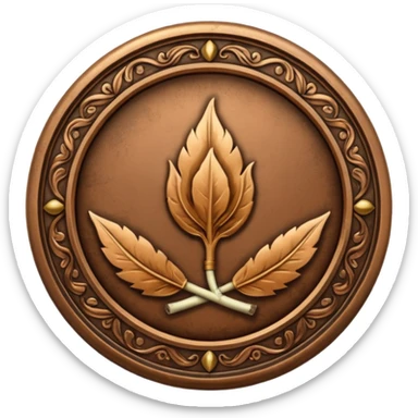 Tobacco Badge  sticker