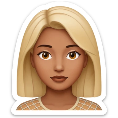 overlapping images, one realistic and one digital grid sticker