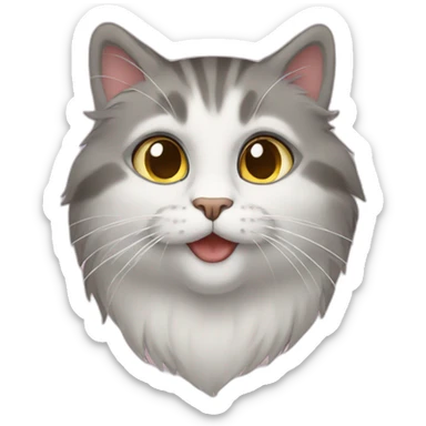 always has been cat sticker