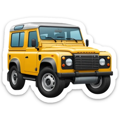 defender car sticker