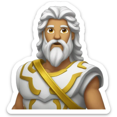 Zeus Buenos días sticker