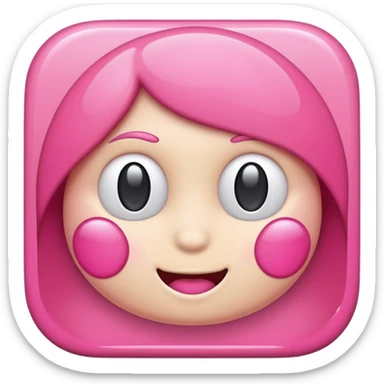 pink all apps icon sticker