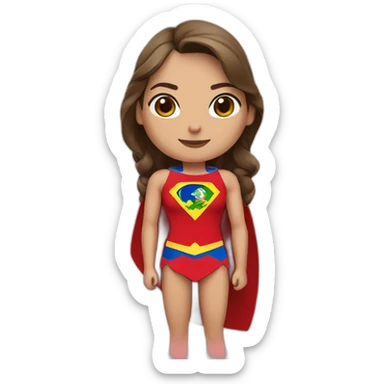 supergirl Of THE Pará Brazil sticker