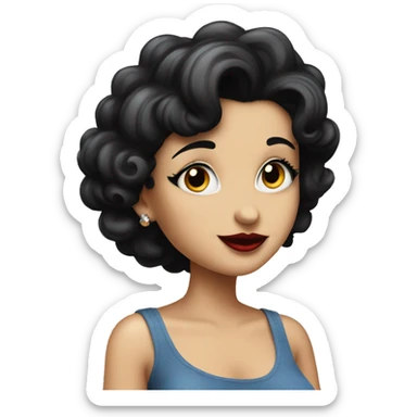 Betty Boop sticker