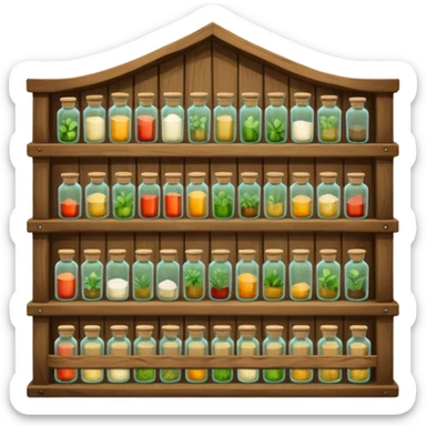 Apothecary medieval sticker