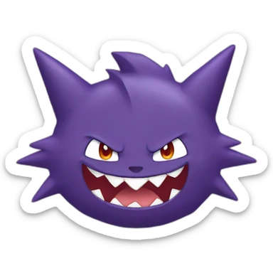 gengar sticker