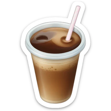 ice coffee sticker