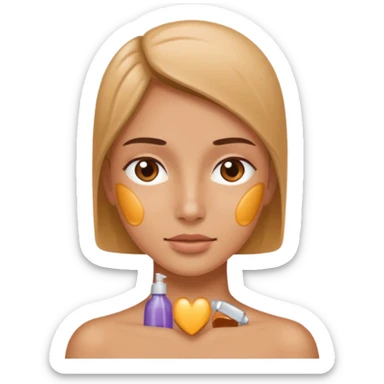 1 treatment = small effect”, “course = visible results Cosmetology sticker