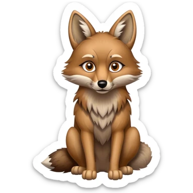 Coyote sticker