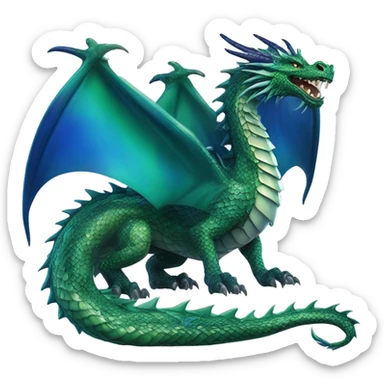 Dragon sticker